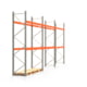 Palettenregal ARTUS - Regalreihe mit 3 Feldern - Fachlast 2.100 kg - 3.500 x 8.440 x 800 mm (HxBxT) - Schwerlastregal Palettenregal ARTUS - Regalreihe mit 3 Feldern - Fachlast 2.100 kg - 3.500 x 8.440 x 800 mm (HxBxT) - Schwerlastregal