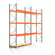 Palettenregal ARTUS - Regalreihe mit 2 Feldern - Fachlast 2.100 kg - Feldlast 6.300 kg - 4.000 x 5.655 x 800 mm (HxBxT) - Schwerlastregal Palettenregal ARTUS - Regalreihe mit 2 Feldern - Fachlast 2.100 kg - Feldlast 6.300 kg - 4.000 x 5.655 x 800 mm (HxBxT) - Schwerlastregal