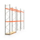 Palettenregal ARTUS - Regalreihe mit 3 Feldern - Fachlast 2.100 kg - Feldlast 4.000 kg - 4.500 x 8.440 x 800 mm (HxBxT) - Schwerlastregal Palettenregal ARTUS - Regalreihe mit 3 Feldern - Fachlast 2.100 kg - Feldlast 4.000 kg - 4.500 x 8.440 x 800 mm (HxBxT) - Schwerlastregal