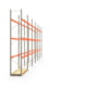Palettenregal ARTUS - Regalreihe mit 6 Feldern - Fachlast 2.100 kg - Feldlast 6.300 kg - 4.500 x 16.795 x 800 mm (HxBxT) - Schwerlastregal Palettenregal ARTUS - Regalreihe mit 6 Feldern - Fachlast 2.100 kg - Feldlast 6.300 kg - 4.500 x 16.795 x 800 mm (HxBxT) - Schwerlastregal