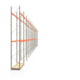 Palettenregal ARTUS - Regalreihe mit 15 Feldern - Fachlast 2.100 kg - Feldlast 4.000 kg - 5.500 x 41.860 x 800 mm (HxBxT) - Schwerlastregal Palettenregal ARTUS - Regalreihe mit 15 Feldern - Fachlast 2.100 kg - Feldlast 4.000 kg - 5.500 x 41.860 x 800 mm (HxBxT) - Schwerlastregal