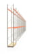 Palettenregal ARTUS - Regalreihe mit 17 Feldern - Fachlast 2.100 kg - Feldlast 4.000 kg - 5.500 x 47.430 x 800 mm (HxBxT) - Schwerlastregal Palettenregal ARTUS - Regalreihe mit 17 Feldern - Fachlast 2.100 kg - Feldlast 4.000 kg - 5.500 x 47.430 x 800 mm (HxBxT) - Schwerlastregal