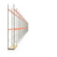 Palettenregal ARTUS - Regalreihe mit 24 Feldern - Fachlast 2.100 kg - Feldlast 4.000 kg - 5.500 x 66.925 x 800 mm (HxBxT) - Schwerlastregal Palettenregal ARTUS - Regalreihe mit 24 Feldern - Fachlast 2.100 kg - Feldlast 4.000 kg - 5.500 x 66.925 x 800 mm (HxBxT) - Schwerlastregal
