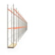 Palettenregal ARTUS - Regalreihe mit 25 Feldern - Fachlast 2.100 kg - Feldlast 4.000 kg - 5.500 x 69.710 x 800 mm (HxBxT) - Schwerlastregal Palettenregal ARTUS - Regalreihe mit 25 Feldern - Fachlast 2.100 kg - Feldlast 4.000 kg - 5.500 x 69.710 x 800 mm (HxBxT) - Schwerlastregal