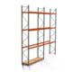 Palettenregal ARTUS - Regalreihe mit 2 Feldern - Fachlast 2.000 kg - Feldlast 6.000 kg - 5.500 x 5.655 x 800 mm (HxBxT) - Schwerlastregal Palettenregal ARTUS - Regalreihe mit 2 Feldern - Fachlast 2.000 kg - Feldlast 6.000 kg - 5.500 x 5.655 x 800 mm (HxBxT) - Schwerlastregal