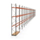 Palettenregal ARTUS - Regalreihe mit 23 Feldern - Fachlast 2.000 kg - Feldlast 6.000 kg - 5.500 x 64.140 x 800 mm (HxBxT) - Schwerlastregal Palettenregal ARTUS - Regalreihe mit 23 Feldern - Fachlast 2.000 kg - Feldlast 6.000 kg - 5.500 x 64.140 x 800 mm (HxBxT) - Schwerlastregal
