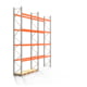 Palettenregal ARTUS - Regalreihe mit 2 Feldern - Fachlast 2.100 kg - Feldlast 8.400 kg - 5.500 x 5.655 x 800 mm (HxBxT) - Schwerlastregal Palettenregal ARTUS - Regalreihe mit 2 Feldern - Fachlast 2.100 kg - Feldlast 8.400 kg - 5.500 x 5.655 x 800 mm (HxBxT) - Schwerlastregal