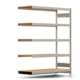 Fachbodenregal mit Tiefenriegel - 350 kg - 2.000 x 1.695 x 600 mm (HxBxT) - Anbauregal - verzinkt - 5 Holzböden - Lagerregal - Steckregal BERT Fachbodenregal mit Tiefenriegel - 350 kg - 2.000 x 1.695 x 600 mm (HxBxT) - Anbauregal - verzinkt - 5 Holzböden - Lagerregal - Steckregal BERT