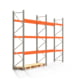 Palettenregal ARTUS - Regalreihe mit 2 Feldern - Fachlast 2.100 kg - Feldlast 6.300 kg - 3.500 x 5.655 x 800 mm (HxBxT) - Schwerlastregal Palettenregal ARTUS - Regalreihe mit 2 Feldern - Fachlast 2.100 kg - Feldlast 6.300 kg - 3.500 x 5.655 x 800 mm (HxBxT) - Schwerlastregal